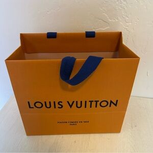 Louis Vuitton Orange and Blue Bag